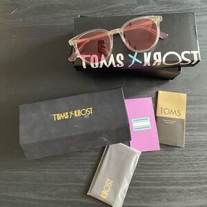 Toms x Krost Rose Pink Bellini Sunglasses